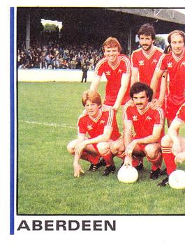 1980-81 Panini Football 81 (UK) #456 Aberdeen Team Group Front