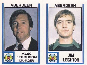 1980-81 Panini Football (UK) #458 Alex Ferguson / Jim Leighton Front