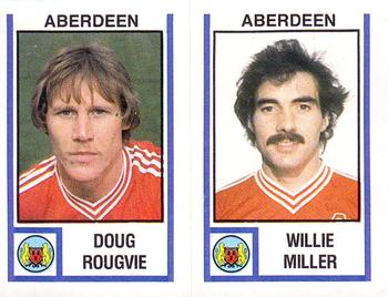 1980-81 Panini Football 81 (UK) #460 Doug Rougvie / Willie Miller Front