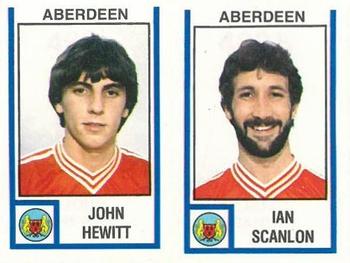 1980-81 Panini Football 81 (UK) #463 John Hewitt / Ian Scanlon Front