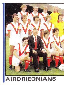 1980-81 Panini Football 81 (UK) #465 Airdrieonians Team Group Front
