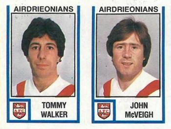 1980-81 Panini Football 81 (UK) #470 Tommy Walker / John McVeigh Front