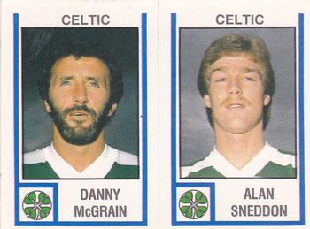 1980-81 Panini Football (UK) #477 Danny McGrain / Alan Sneddon Front