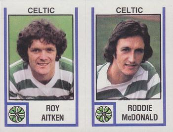 1980-81 Panini Football (UK) #478 Roddie McDonald / Roy Aitken Front