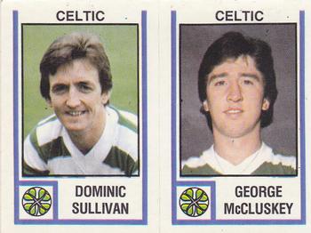 1980-81 Panini Football (UK) #479 Dominic Sullivan / George McCluskey Front