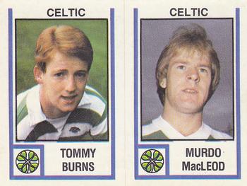 1980-81 Panini Football 81 (UK) #480 Tommy Burns / Murdo MacLeod Front