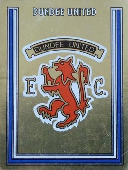1980-81 Panini Football (UK) #482 Dundee United Club Badge Front