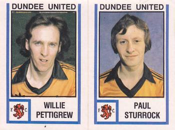 1980-81 Panini Football (UK) #490 Willie Pettigrew / Paul Sturrock Front