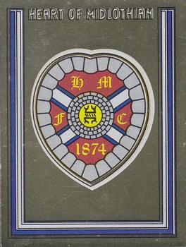 1980-81 Panini Football (UK) #491 Heart of Midlothian Club Badge Front