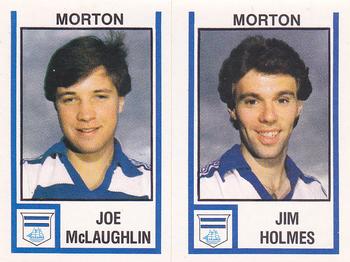 1980-81 Panini Football 81 (UK) #514 Jim Holmes / Joe McLaughlin Front