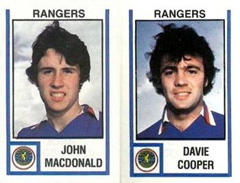 1980-81 Panini Football (UK) #534 John MacDonald / Davie Cooper Front