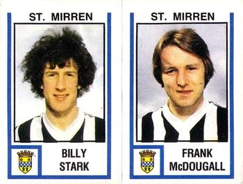 1980-81 Panini Football (UK) #541 Billy Stark / Frank McDougall Front