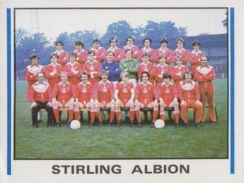 1980-81 Panini Football (UK) #558 Stirling Albion Team Group Front