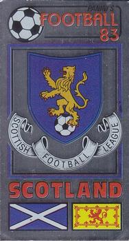 1982-83 Panini Football 83 (UK) #3 Scottish Football League Badge Front