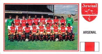 1982-83 Panini Football 83 (UK) #5 Team Front