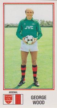 1982-83 Panini Football 83 (UK) #8 George Wood Front