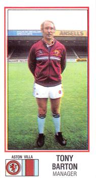 1982-83 Panini Football 83 (UK) #23 Tony Barton Front