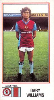 1982-83 Panini Football 83 (UK) #26 Gary Williams Front