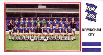 1982-83 Panini Football 83 (UK) #37 Team Front
