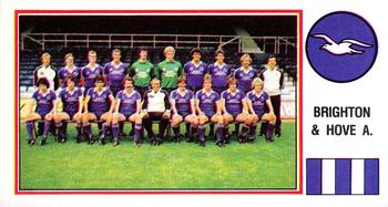 1982-83 Panini Football 83 (UK) #53 Team Front