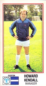 1982-83 Panini Football 83 (UK) #87 Howard Kendall Front