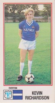 1982-83 Panini Football 83 (UK) #95 Kevin Richardson Front