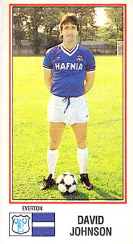 1983 Panini Football UK #98 David Johnson Front