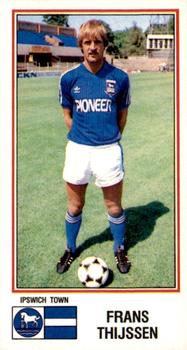 1982-83 Panini Football 83 (UK) #112 Frans Thijssen Front