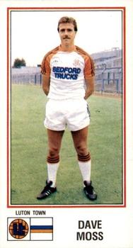 1982-83 Panini Football 83 (UK) #148 Dave Moss Front