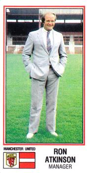 1982-83 Panini Football 83 (UK) #167 Ron Atkinson Front