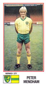 1982-83 Panini Football 83 (UK) #192 Peter Mendham Front