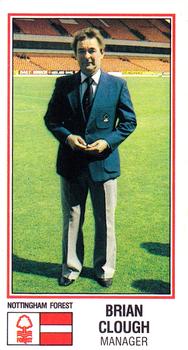 1982-83 Panini Football 83 (UK) #199 Brian Clough Front