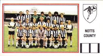 1982-83 Panini Football 83 (UK) #213 Team Front