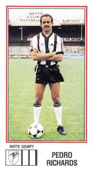 1982-83 Panini Football 83 (UK) #220 Pedro Richards Front