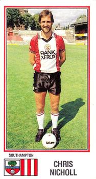 1982-83 Panini Football 83 (UK) #235 Chris Nicholl Front