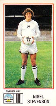 1982-83 Panini Football 83 (UK) #283 Nigel Stevenson Front