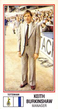 1982-83 Panini Football 83 (UK) #295 Keith Burkinshaw Front