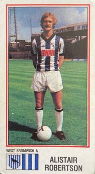 1982-83 Panini Football 83 (UK) #333 Alistair Robertson Front
