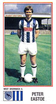 1982-83 Panini Football 83 (UK) #337 Peter Eastoe Front