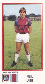 1982-83 Panini Football 83 (UK) #347 Neil Orr Front