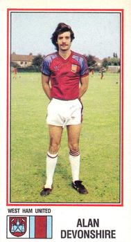 1982-83 Panini Football 83 (UK) #353 Alan Devonshire Front