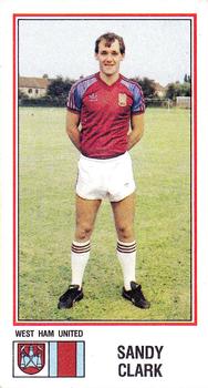 1982-83 Panini Football 83 (UK) #355 Sandy Clark Front