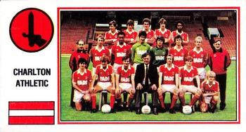 1982-83 Panini Football 83 (UK) #367 Charlton Athletic Team Photo Front