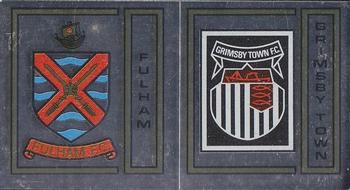 1982-83 Panini Football 83 (UK) #372 Fulham / Grimsby Town Badge Front