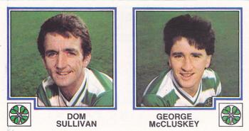 1982-83 Panini Football 83 (UK) #405 Dom Sullivan / George McCluskey Front