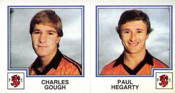 1982-83 Panini Football 83 (UK) #420 Charles Gough / Paul Hegarty Front