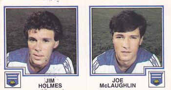 1982-83 Panini Football 83 (UK) #448 Jim Holmes / Joe McLaughlin Front