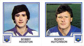 1982-83 Panini Football 83 (UK) #451 Bobby Houston / Roddy Hutchison Front