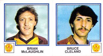 1982-83 Panini Football 83 (UK) #460 Brian McLaughlin / Bruce Cleland Front