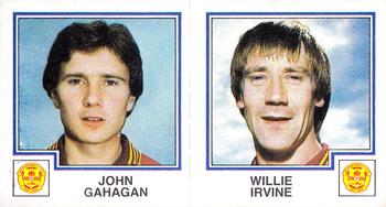 1982-83 Panini Football 83 (UK) #461 John Gahagan / Willie Irvine Front